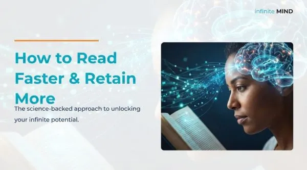 Slide of How to Read Faster with the Infinite Mind App: The Best Fast, Free Speed Reading and Academic Performance App That Helps Students and Lifelong Learners Boost Comprehension and Results