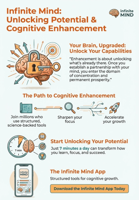 Infographic of what is cognitive enhancement