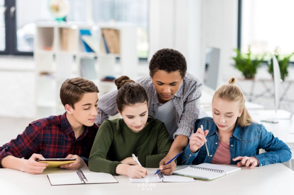 High school students prep for exams using sat prep tips